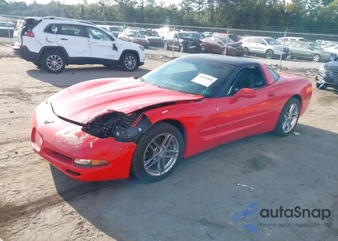 2000 Chevrolet Corvette z USA, uszkodzony, nr VIN 1G1YY22G9Y5128505